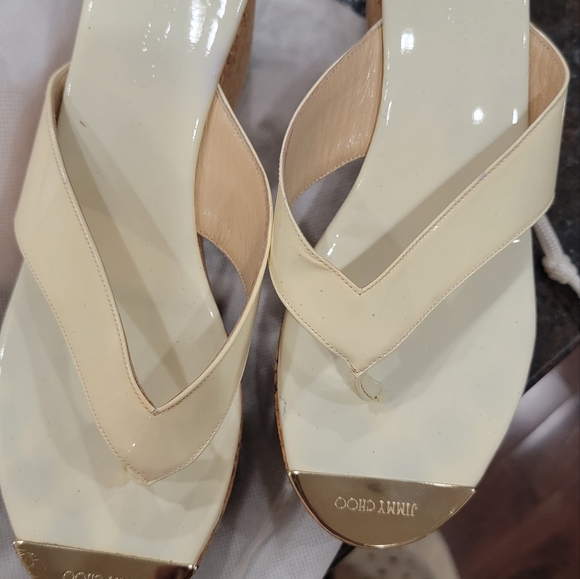 Jimmy choo corch plataform - Picture 6 of 7